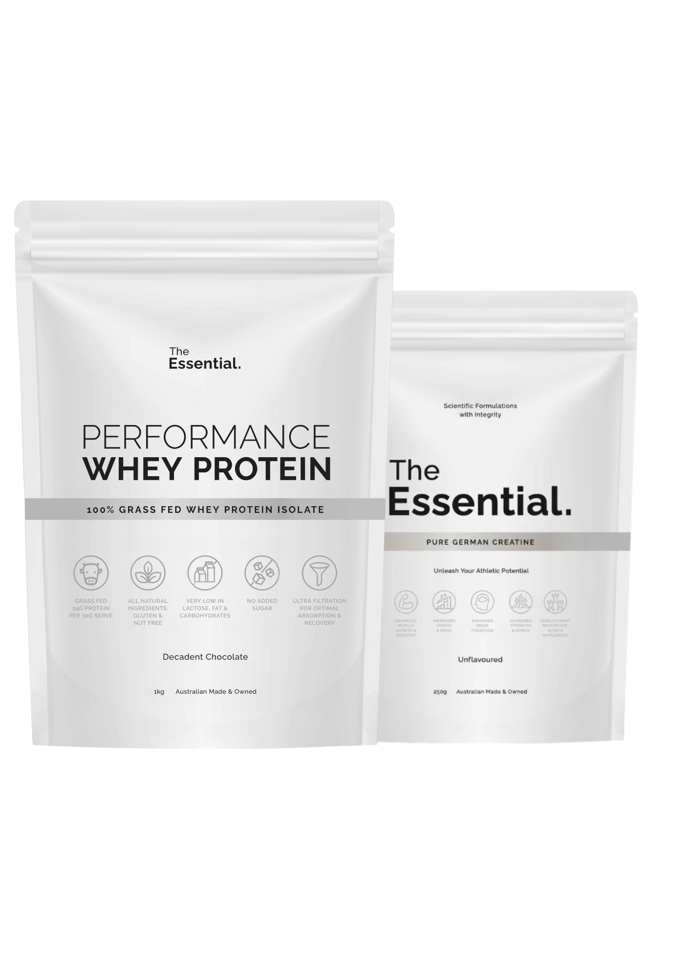 Athlete Pack: Whey Protein + Creatine